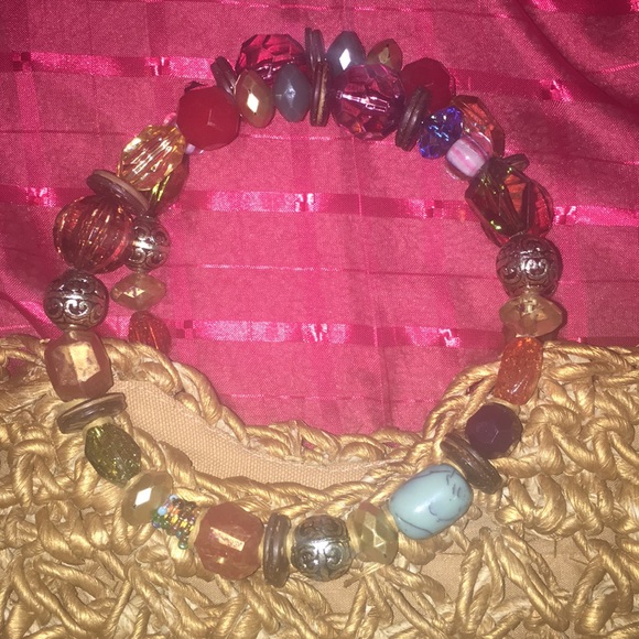 GORGEOUS Golden Straw Tote - Picture 3 of 4